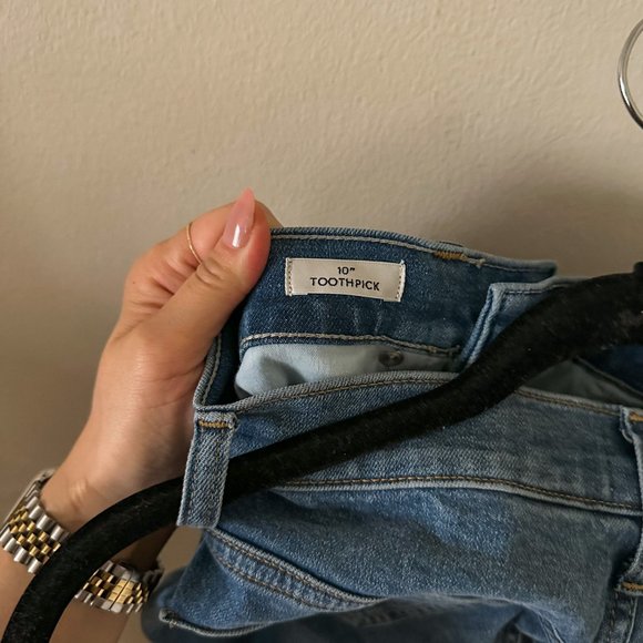 J Crew 10" highest-rise toothpick jeans Size 26 - Picture 8 of 8